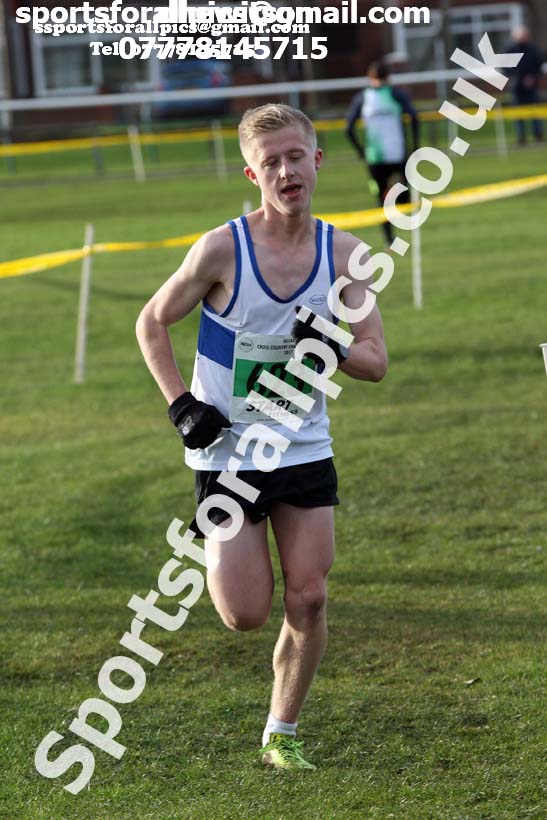 Mens under-20s North Eastern Cross Country, Redcar. Photo:  David T. Hewitson/Sports for All Pics